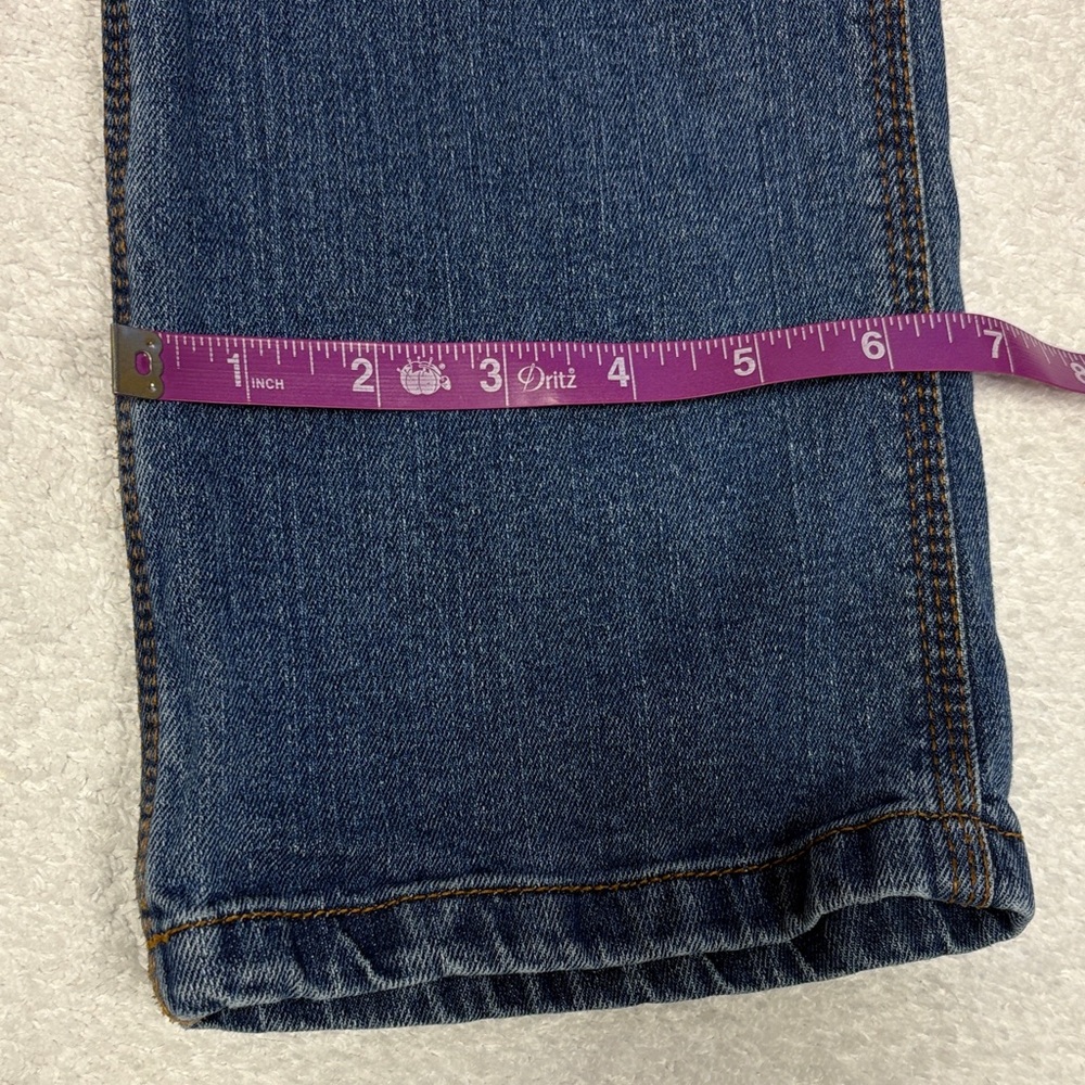 Carhartt Relaxed carpenter Fit Denim blue Jeans boys size 8 - Picture 8 of 9